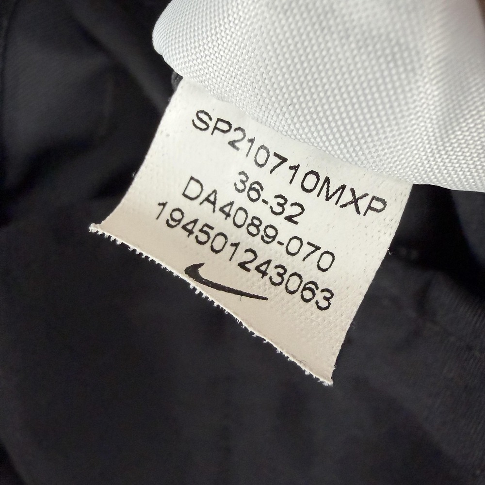 Nike Dri-FIT Golf Pants Mens 36x32 (36x29) Gray Standard Fit Khakis DA4089-070 - Picture 5 of 9